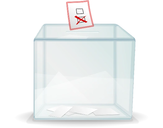 Grafik Wahlurne